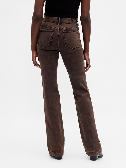 hüftjeans lang und schmal geschnitten