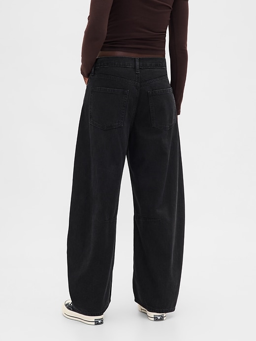 high rise ultrasoft horseshoe jeans
