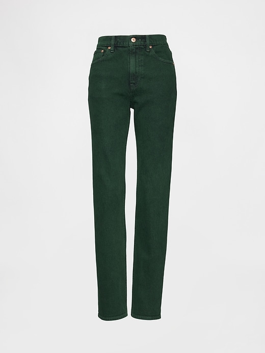 high rise 90s slim straight jeans