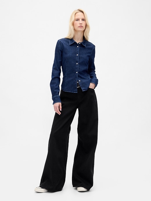 low slung ultrasoft extra baggy jeans