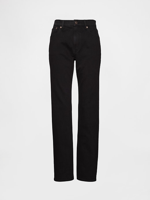 high rise 90s slim straight jeans