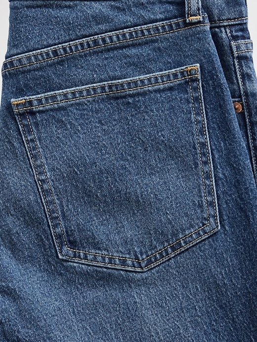 high rise 90s slim straight jeans