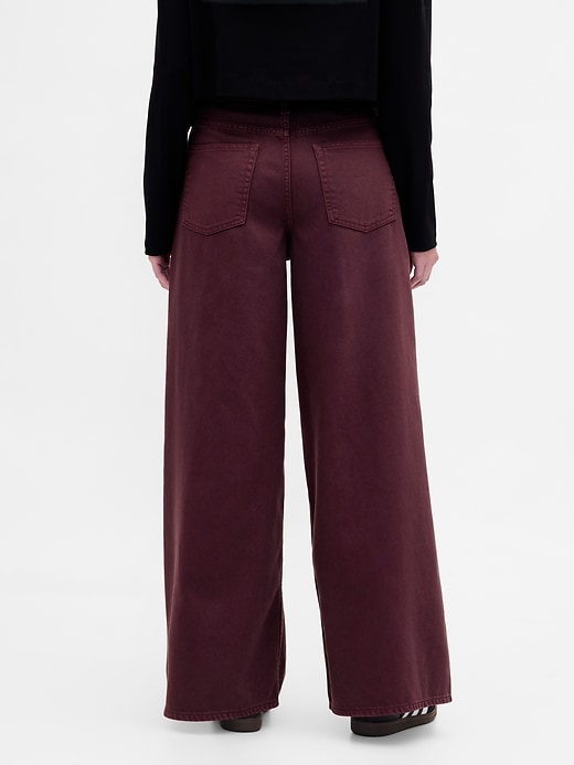 ultrasoft baggy jeans mit mittelhohem bund