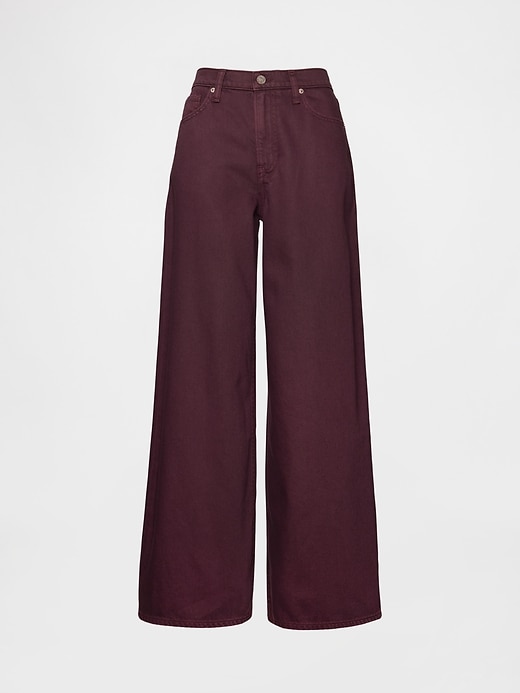 ultrasoft baggy jeans mit mittelhohem bund
