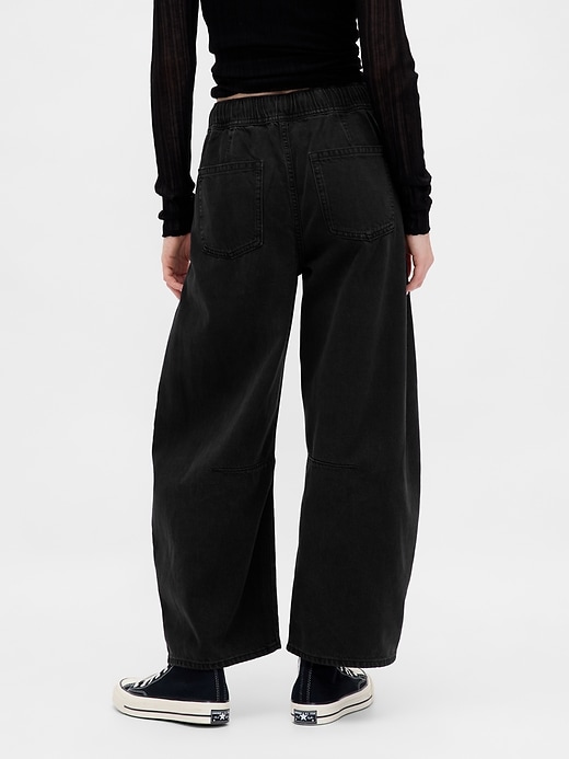 ultrasoft easy horseshoe jeans mit mittelhohem bund