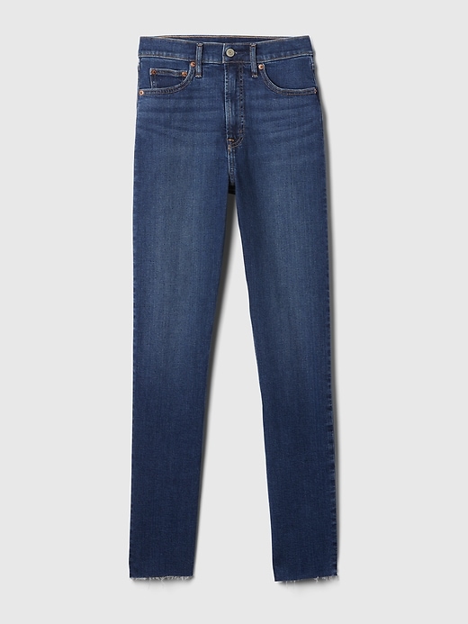 high rise vintage slim jeans