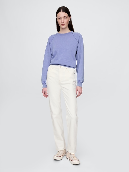 high rise 90s slim straight jeans