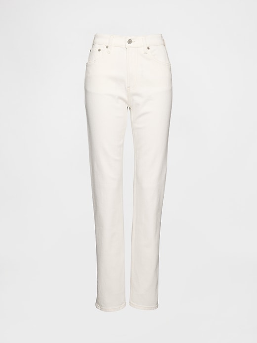 high rise 90s slim straight jeans