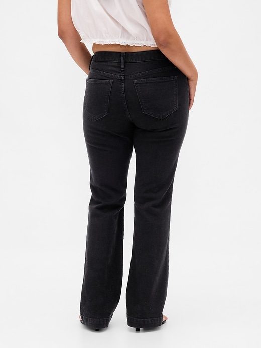 curvy low rise long lean jeans