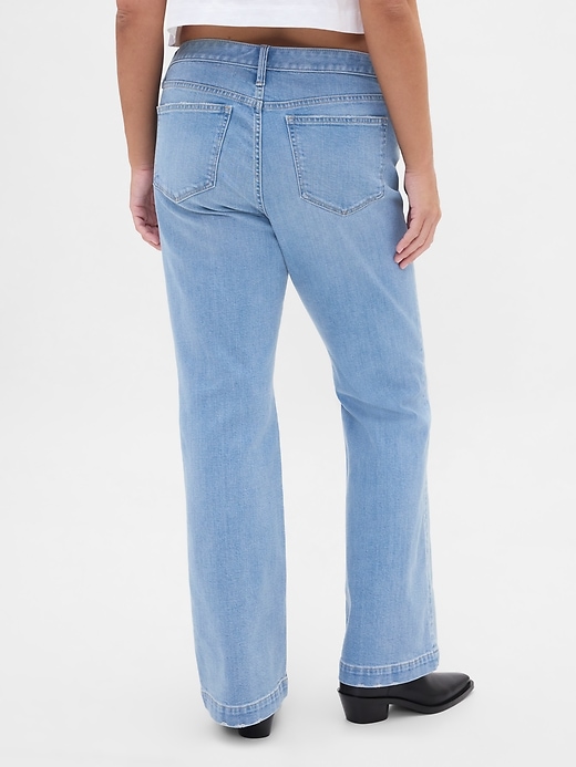 curvy low rise long lean jeans