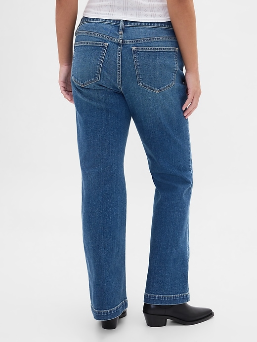 curvy low rise long lean jeans