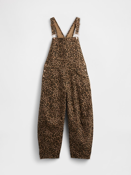 ultraweiche denim-overalls mit hufeisenmuster