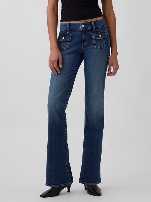 hüftjeans lang und schmal geschnitten