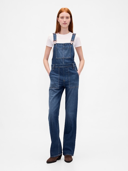 lange und schmale overalls