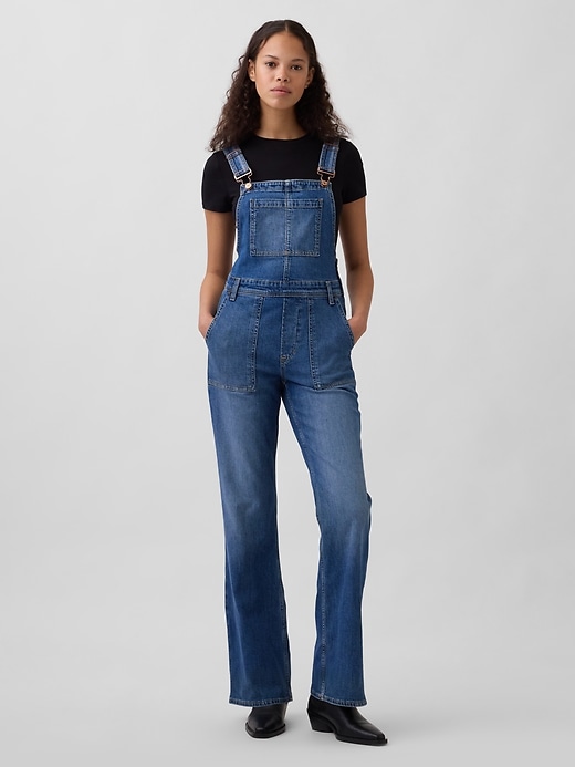 lange und schmale overalls