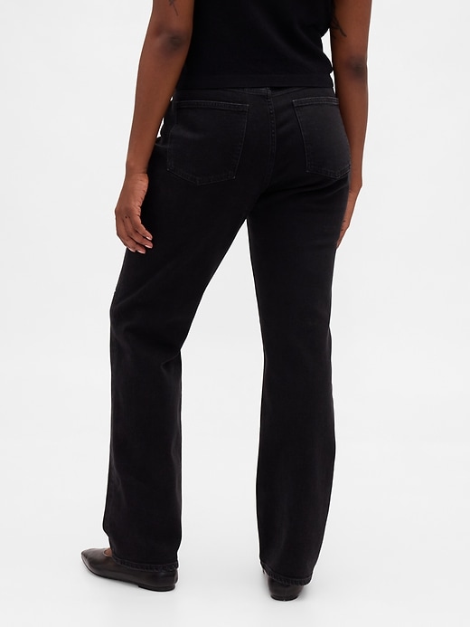 high rise 90s slim straight jeans