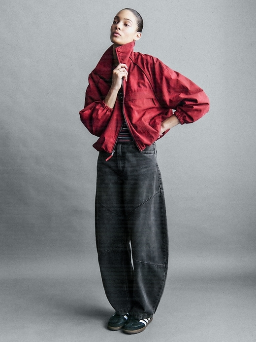 stranger things high rise seamed horseshoe jeans