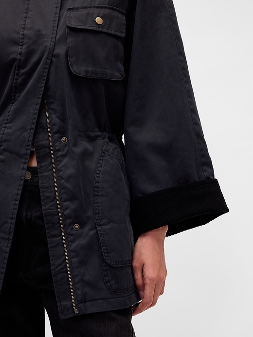 gewachste scheunenjacke