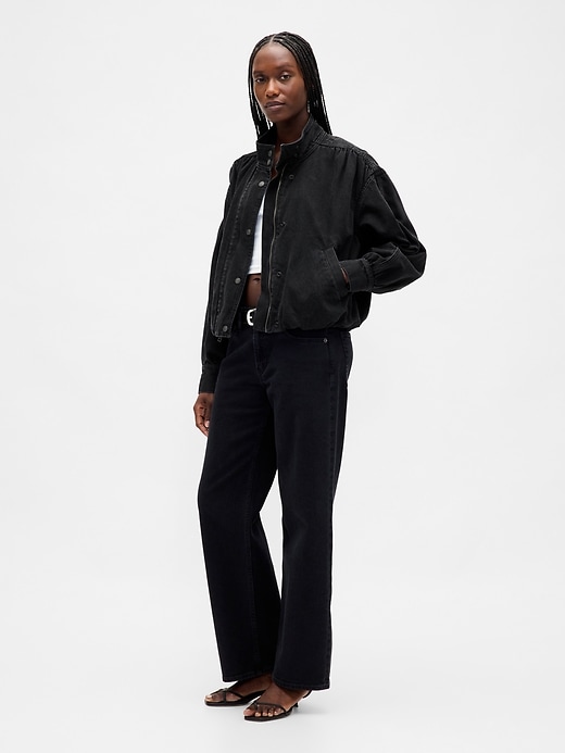 jeans-daunenjacke