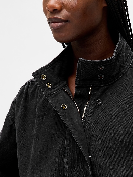 jeans-daunenjacke
