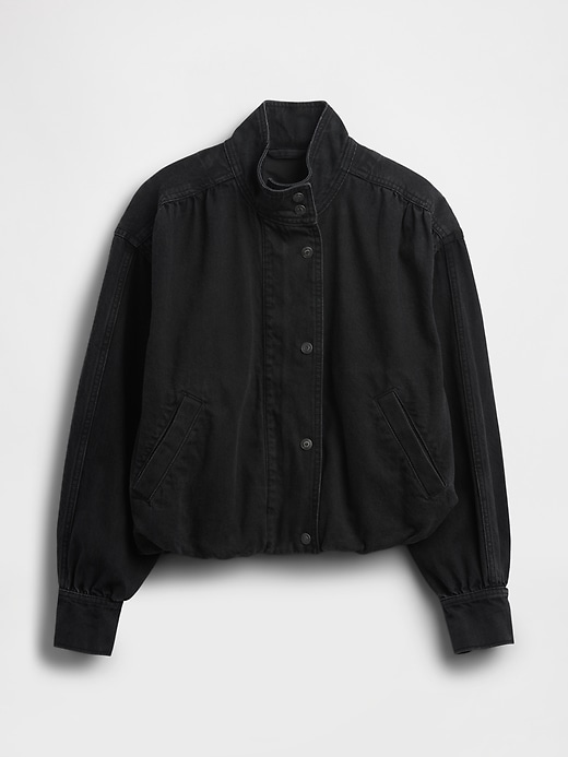 jeans-daunenjacke