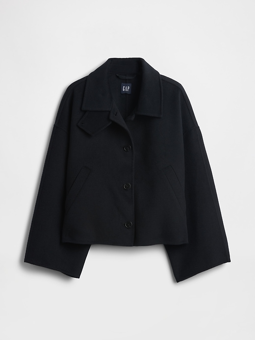 swingjacke aus wollmischung