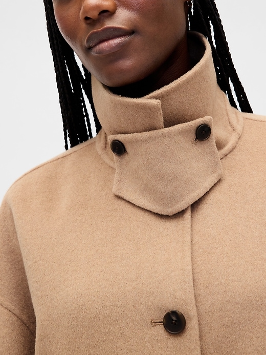 swingjacke aus wollmischung