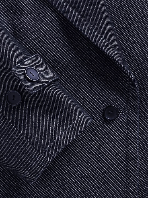 gapstudio denim cocoon mantel