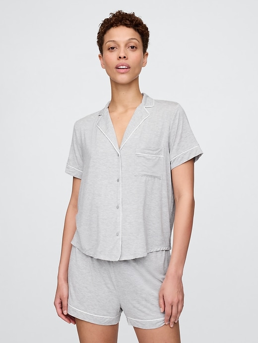 weichstes modal-pyjama-oberteil