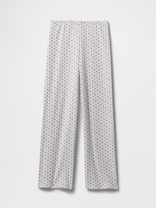 pointelle crop pj pants