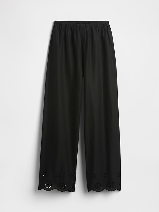pyjamahose mit Ösensaum