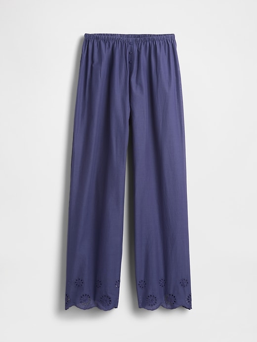 pyjamahose mit Ösensaum