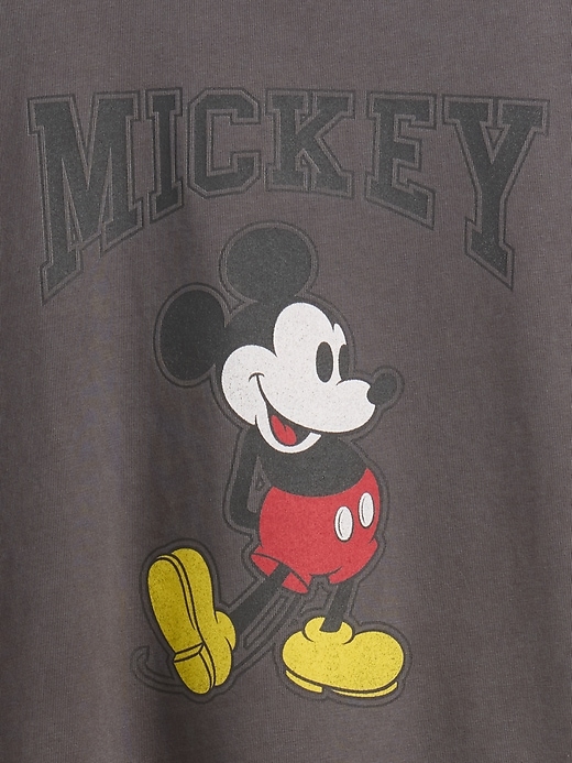 gap × disney t-shirt für erwachsene aus schwerer baumwolle mit grafikprint