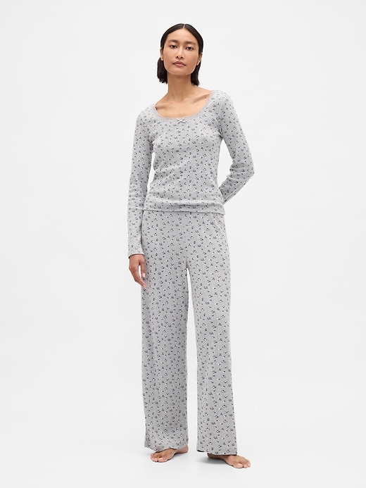 pointelle pyjama-set