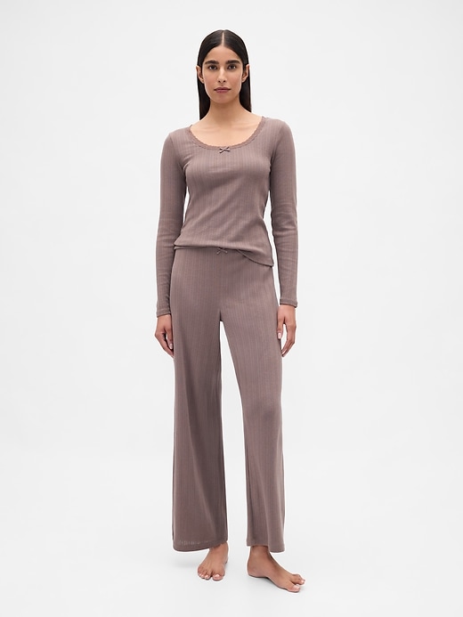 pointelle pyjama-set