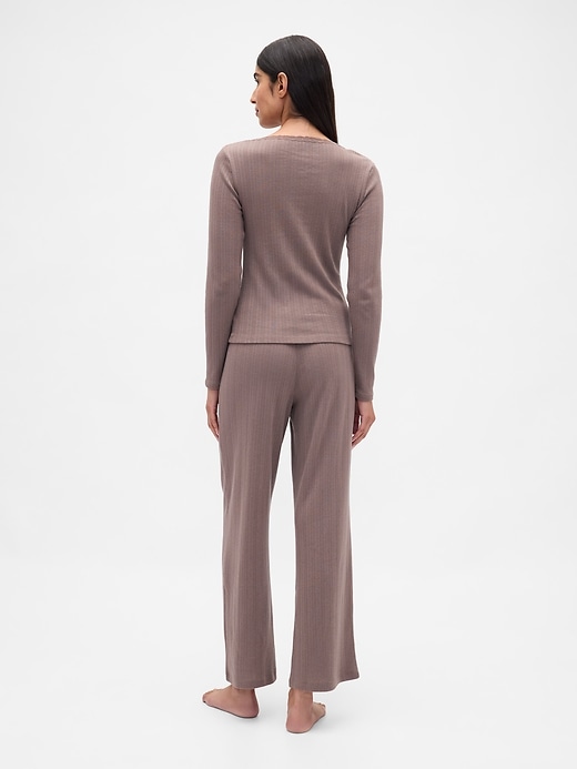 pointelle pyjama-set