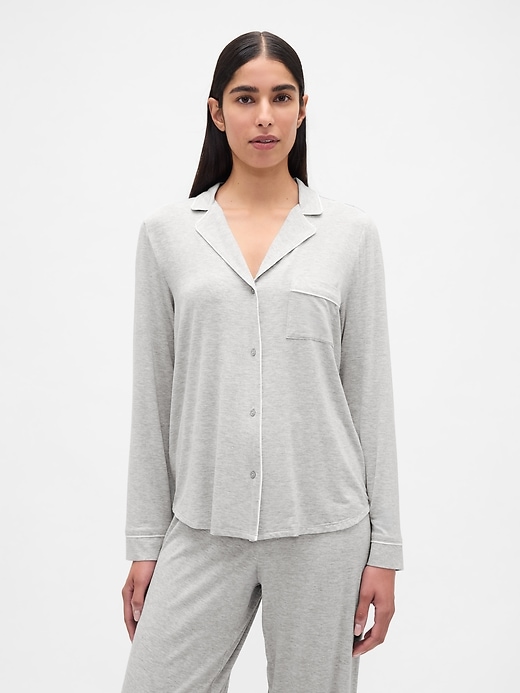 weichstes modal-pyjamahemd