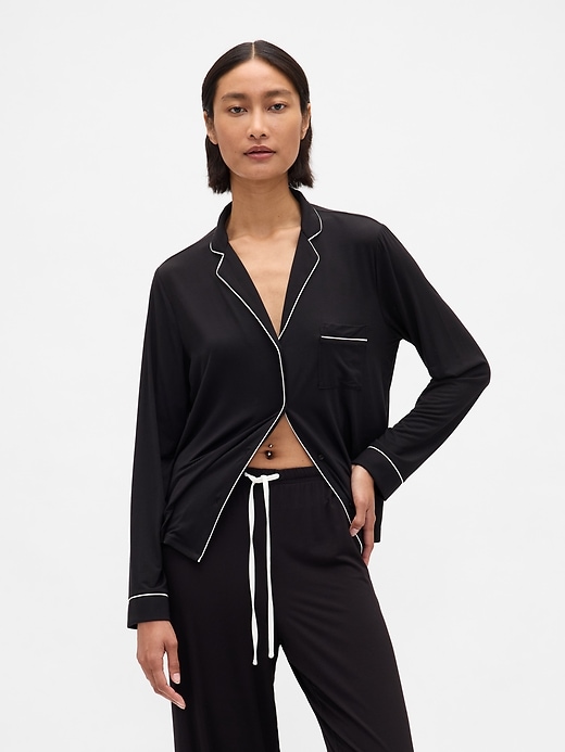 weichstes modal-pyjamahemd