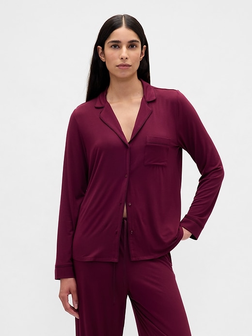 weichstes modal-pyjamahemd