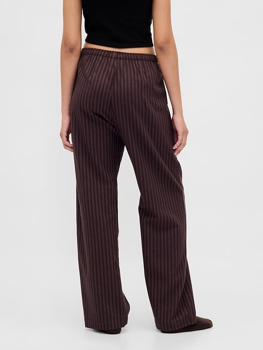 pyjamahose aus weichem flanell für erwachsene
