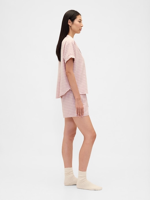 pyjama-set aus weichem flanell für erwachsene