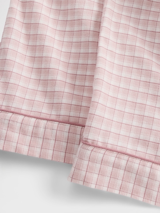 pyjama-set aus weichem flanell für erwachsene