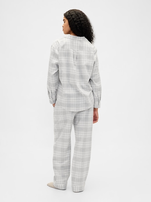 pyjama-set aus weichem flanell für erwachsene