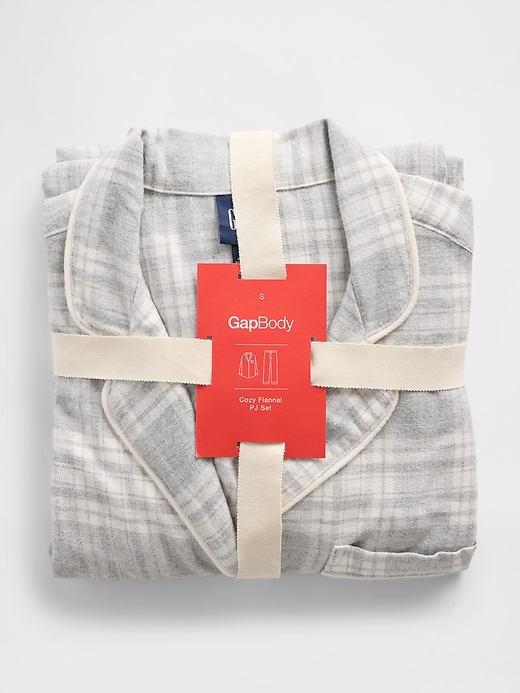 pyjama-set aus weichem flanell für erwachsene