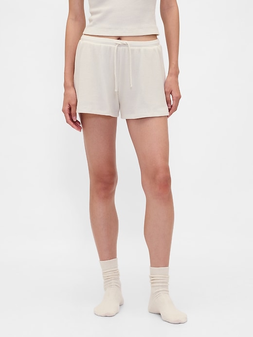 waffel-pyjama-shorts
