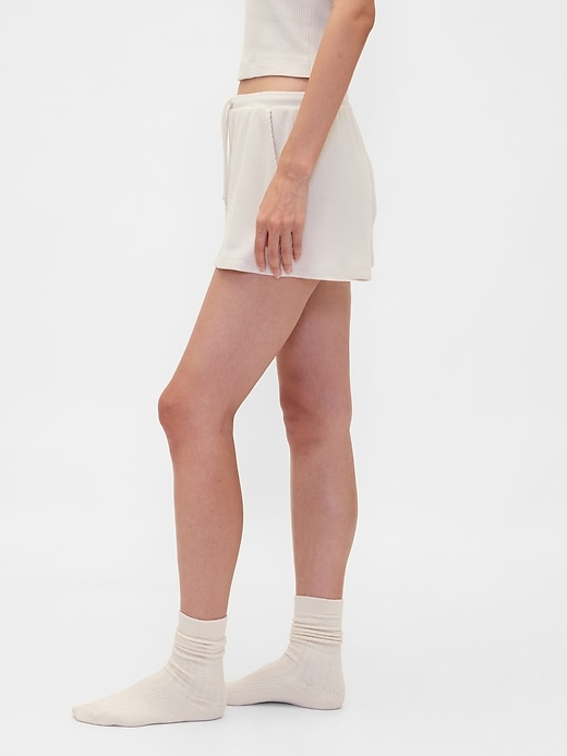 waffel-pyjama-shorts