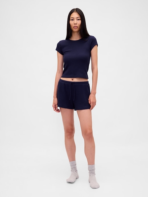 waffel-pyjama-shorts