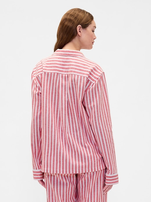 weichestes flanell-pyjamahemd für erwachsene