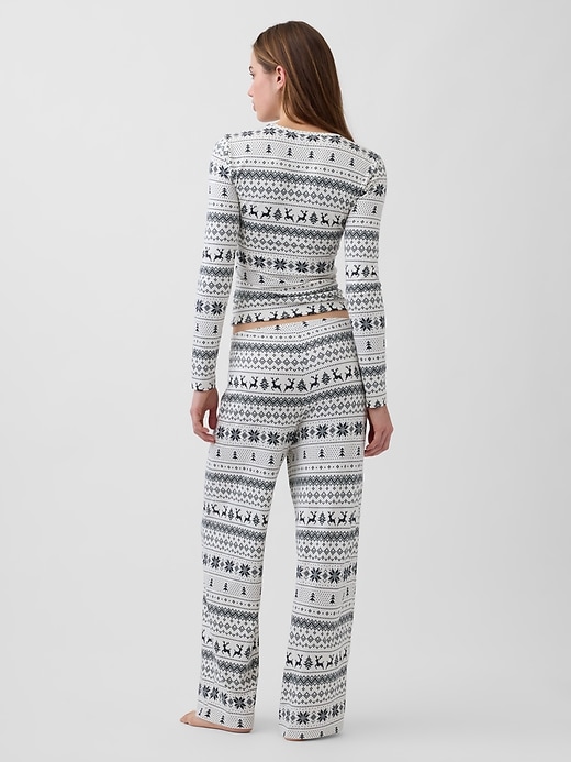 fair isle pyjama-set