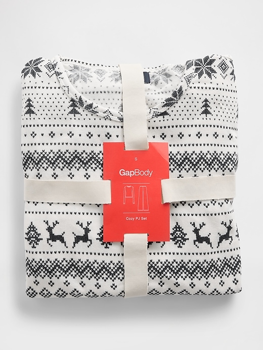 fair isle pyjama-set